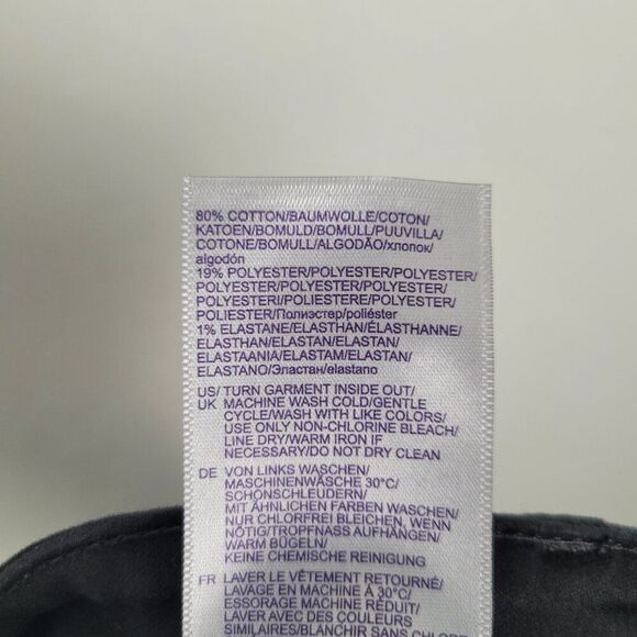 NYDJ Alina Legging Stretch Jeans Black Size 8 - Picture 9 of 10